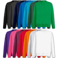 Fruit of the Loom Sweatshirts Pullover Lightweight Set-In Sweat Herren Pulli   