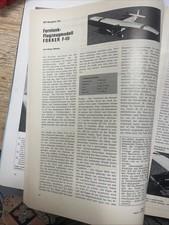 Bauplan für Motorflugzeug