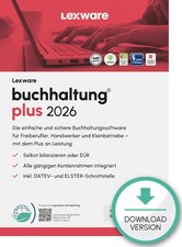 Lexware Buchhaltung Plus 2026, ABO-Version, Software-Download