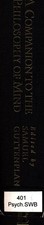 A Companion to the Philosophy of Mind Guttenplan, Samuel: