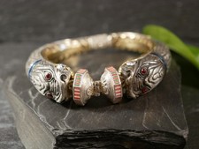 Silber armreif teilvergoldet - armreif,
