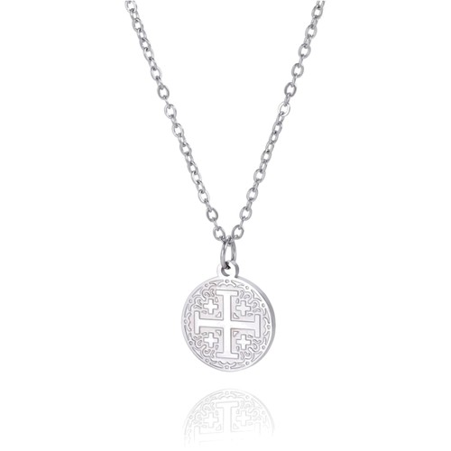 Kreuzritter kreuz halskette - kreuz,