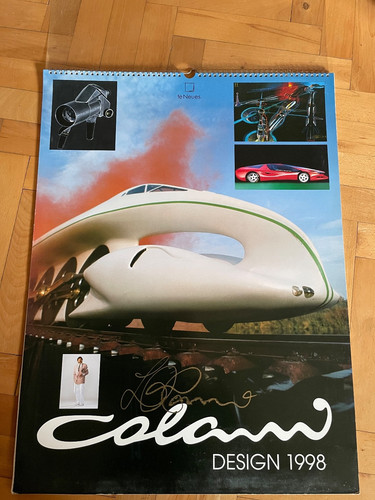 Colani kalender design 1998 - colani,