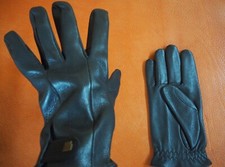 Roeckl Herren Leder Handschuhe Gr. 9,5 Hirschleder weiches Echtleder schwarz neu