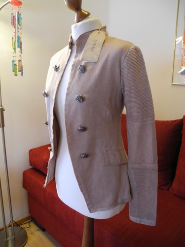 Damen vintage jerseyblazer - damen,