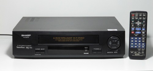 Vhs videorecorder sharp - videorecorder,