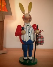 Holz Dekofigur Osterhase 34 cm