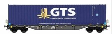 B-Models 54.411 GTS Containertragwagen +GTS Container| NEU/OVP