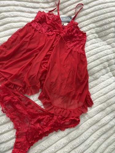 Dessous set babydoll - dessous, tanga