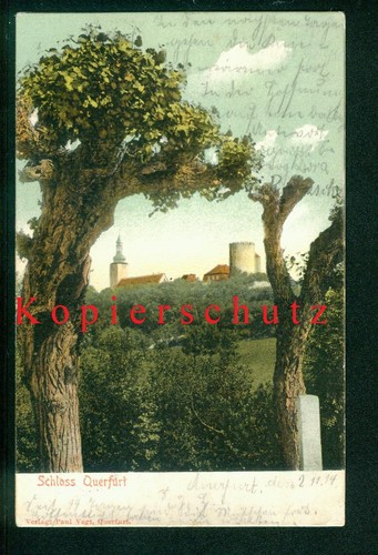 Schloss querfurt - ak,