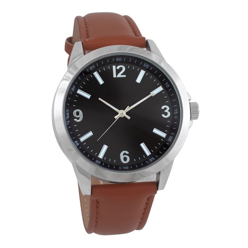 Herren armbanduhr braun mit - armbanduhr,