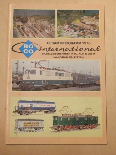 Roco gesamtkatalog 1976 h0 - roco-gesamtkatalog,