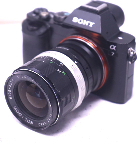 Sony mount adaptiert - sony, e