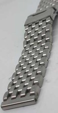 Armband Inox Massiv Hochwertig Satinierte Mm16-18-20-22-24 Typ Breitling
