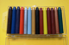Encaustic Stifte 14 Farben Enkaustik Malen Wachs Wachsstifte  inkl. Box (II)