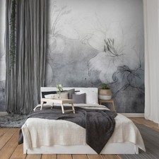 Lilien Blume Marmor Effekt