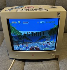 Vintage LG Studioworks 56i VGA CRT Beige PC Monitor 14" MiSTer FPGA Gaming