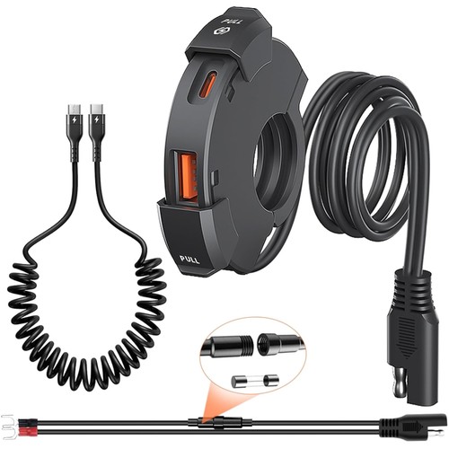 Motorrad usb steckdose qc3 - usb,