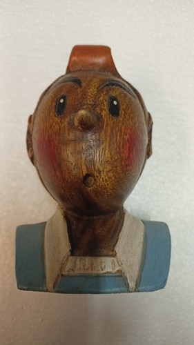 Holzfigur tim und struppi - holzfigur,