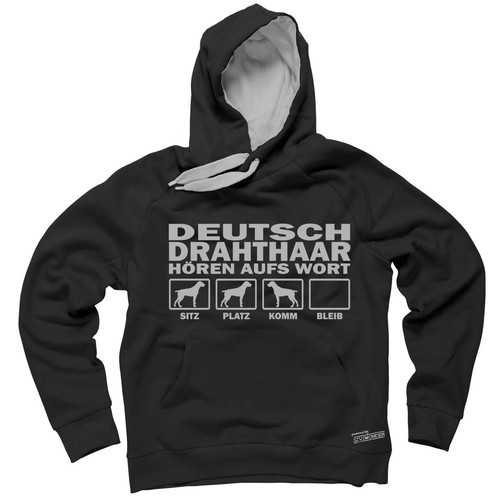 Sweatshirt deutsch drahthaar - deutsch,
