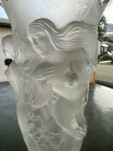 Antike art deco vasecrystal - deco,