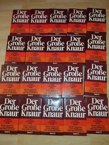 Der grosse knaur lexikon - knaur., in