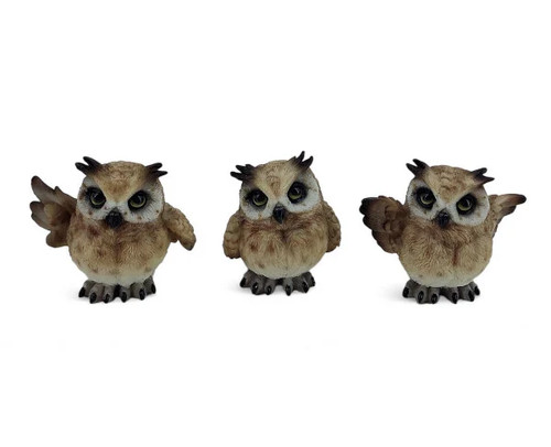Dekofigur eule x 5 cm - eule,
