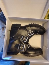 Catwalk Deichmann Boots Gr 40 Schwarz Stiefel Damen Mädchen Neu Hän