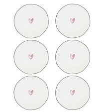 6er Set Dessertteller