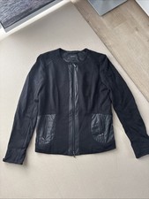 Blazer Jacke Schwarz Mit