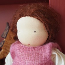 Puppe nach Art der Waldorfpuppe von Mariengold 40 cm Babypuppe Stoffpuppe