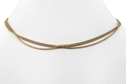 Kette bicolor 3er - kette, 750