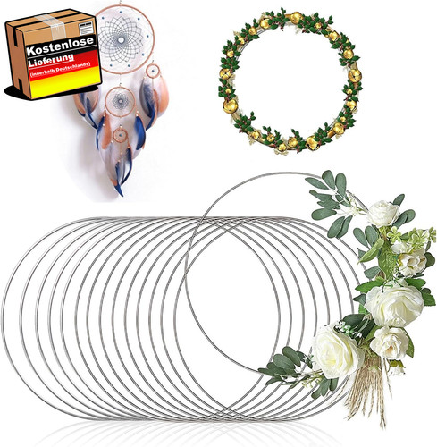 Stück metallringe 15cm - 15,