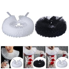 Flauschiger Clownskragen im