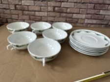 6 Suppen  Teetassen