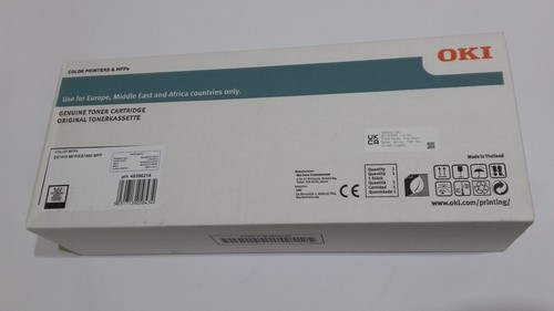 Original oki black - black, toner