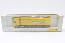 1:87 AWM 006734 LKW Modellauto Deutsche Post 2002 Scania OVP N95