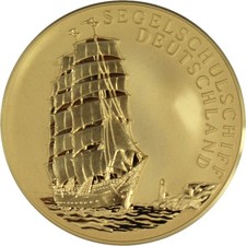 Sammlermünze Schulschiff