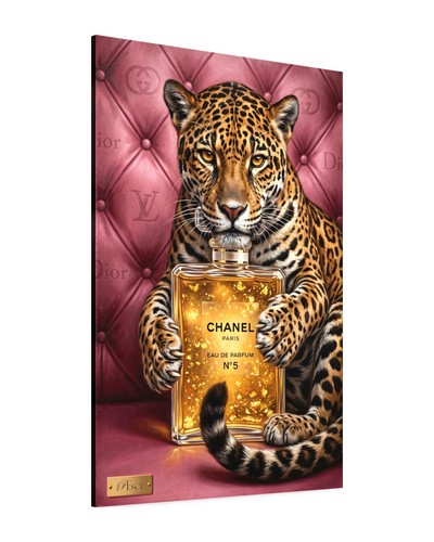 Wandbild luxus chanel - wandbild,