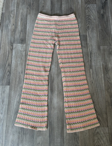 Zara hose schlaghose strick - ,