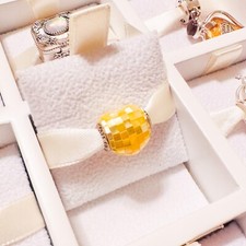 925 Sterling Silver Yellow MOP