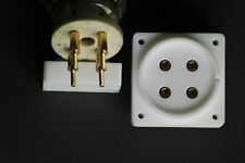 PAIR 2X TEFLON SOCKETS for