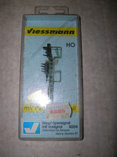 1 Viessmann H0 4004 Haupt-Sperrsignal mit Vorsignal nicht gebraucht in Box