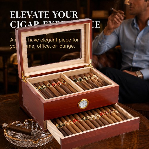 Holz humidor zigarrenbox - humidor,