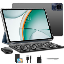 2025 Neu Tablet Android 15 24GB+256GB 8000mAh 14 Zoll 4G LTE 2SIM WlFl IPS GPS