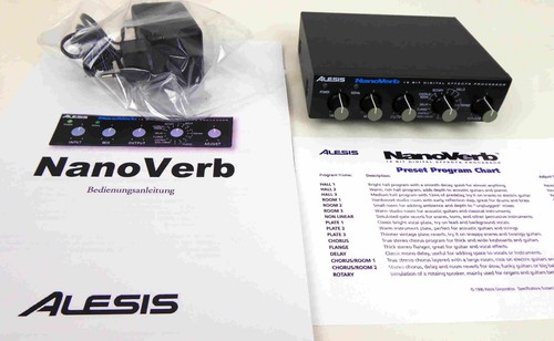 Alesis nano verb hall - alesis, hall-gerät