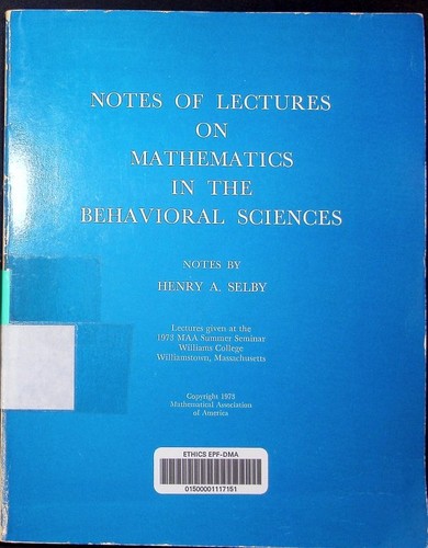 Notes lectures on - lectures,