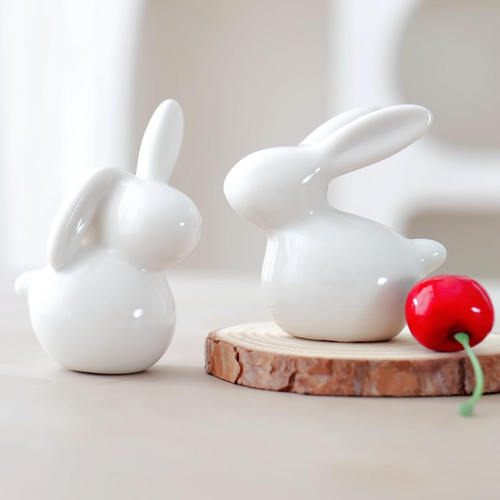 Keramik hasen osterhase figur - keramik,