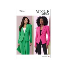 Vogue Schnittmuster V2016 - Jacke - Blazer - eleganter Damenblazer