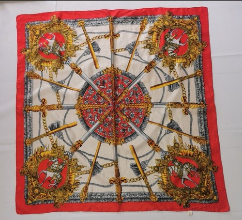 Vintage seidentuch gebraucht - seidentuch.,